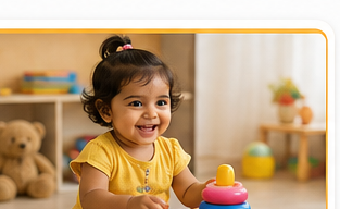 Children enjoying play-based learning at Makkala Mane